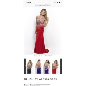 Blush Prom Dress